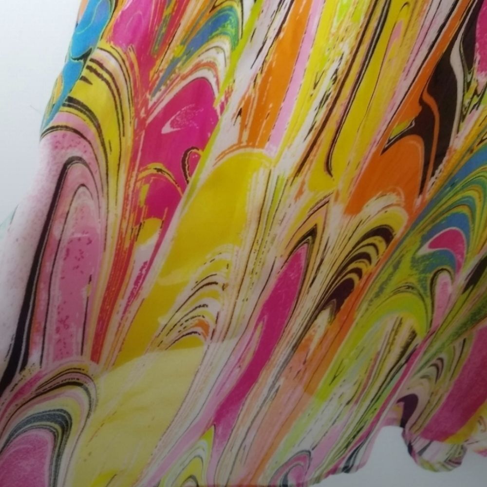 Melissa Paige Pshycadelic Design 1970 Inspired Button Down Shirt. - Picture 5 of 7